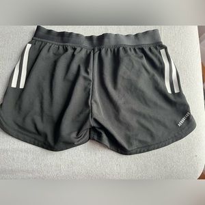 Addis’s sports shorts.